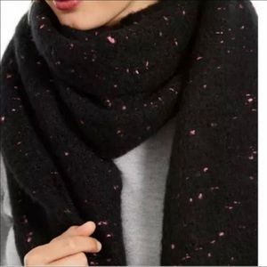 DKNY oversized speckled women's scarf